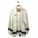 Adidas White Windbreaker