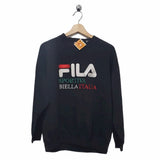 Vintage FILA All Embroidered Sweatshirt